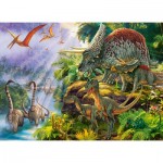 Puzzle  Castorland-222223 Dinosaur Valley