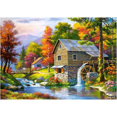 Puzzle  Castorland-52691 Alte Sutter's Mill