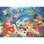 Puzzle  Clementoni-20837 Unterwasserspaß
