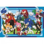 Puzzle  Clementoni-21729 XXL Teile - Sonic
