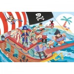 Puzzle  Clementoni-24209 XXL Teile - Piraten