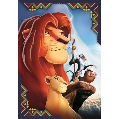 Puzzle Clementoni-25052 Der König der Löwen