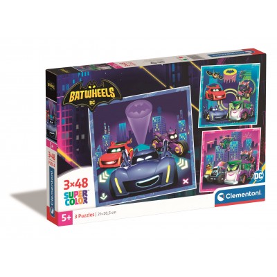 Puzzle  Clementoni-25307 Batwheels