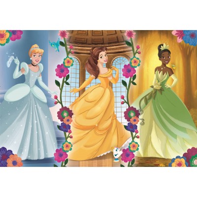 Puzzle  Clementoni-25772 XXL Teile - Disney Prinzessin