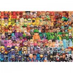 Puzzle  Clementoni-29321 XXL Teile - Impossible - Stumble Guys
