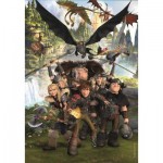 Puzzle  Clementoni-29793 XXL Teile - Dragons