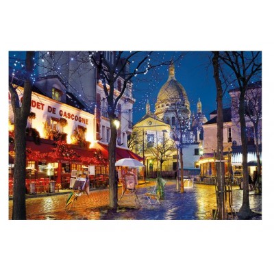 Puzzle  Clementoni-31709 Paris Montmartre
