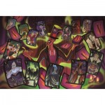 Puzzle  Clementoni-31744 Disney Bösewichte