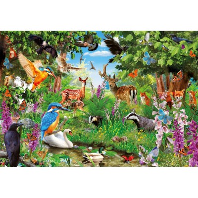 Puzzle  Clementoni-32566 Forest