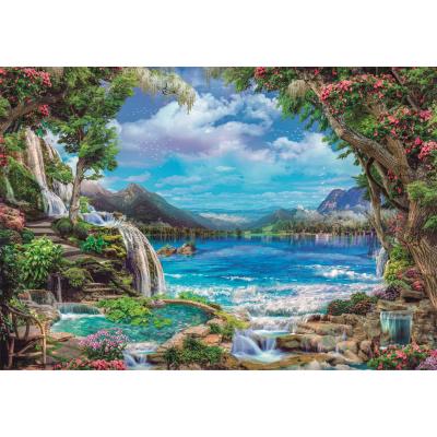 Puzzle Clementoni-32573 Paradise on Earth