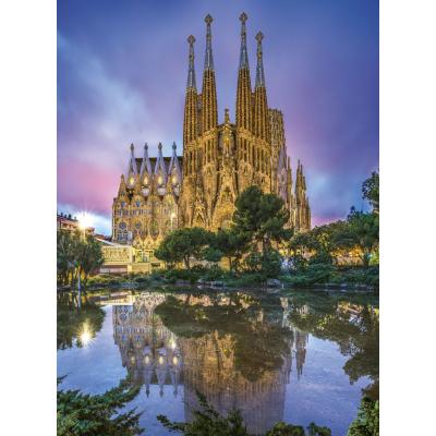 Puzzle  Clementoni-35062 Sagrada Familia, Barcelona