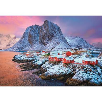 Puzzle Clementoni-35144 Dorf Hamnoy