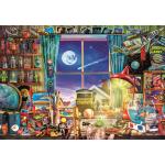 Puzzle  Clementoni-35148 Zum Mond