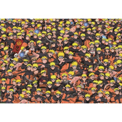 Puzzle  Clementoni-37045 Unmöglicher Naruto Shippuden