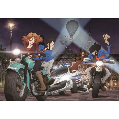 Puzzle  Clementoni-37055 Lupin The 3rd