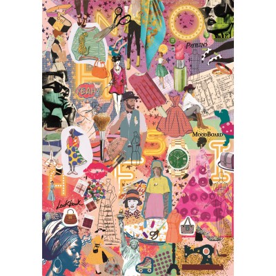 Puzzle  Clementoni-37071 Mehr Ist Mehr - Fashion & Design