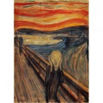 Puzzle  Clementoni-39377 Munch Edvard : Der Schrei