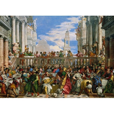 Puzzle Clementoni-39391 Veronese: Hochzeit zu Kana