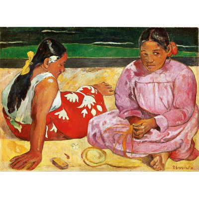 Puzzle Clementoni-39433 Paul Gauguin - Frauen von Tahiti auf dem Strand