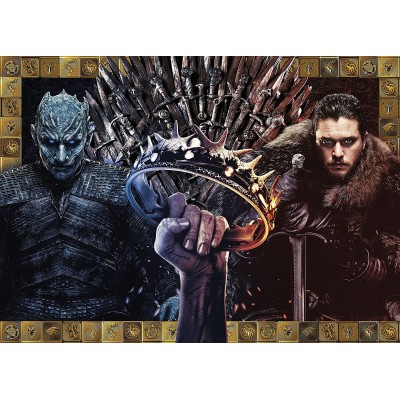 Puzzle  Clementoni-39652 Spiel Der Throne