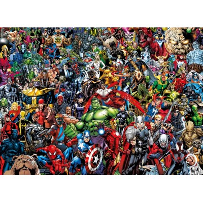 Puzzle  Clementoni-39709 Impossible Marvel