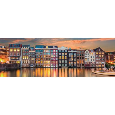 Puzzle Clementoni-39838 Bright Amsterdam