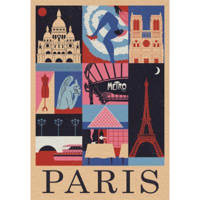 Puzzle Clementoni-39843 Style in the City, Paris