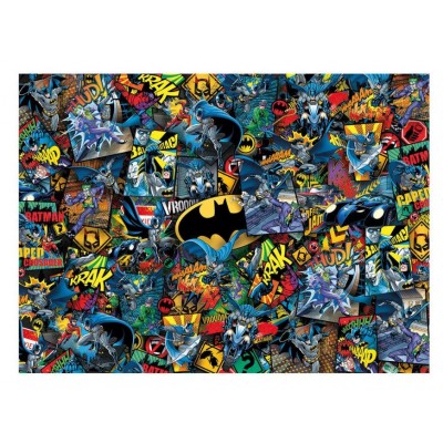 Puzzle  Clementoni-39906 Unmöglicher Batman