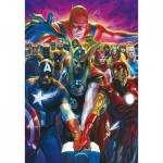 Puzzle  Clementoni-39915 Marvel, Die Avengers