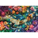 Puzzle  Clementoni-39939 Koi-Fluss