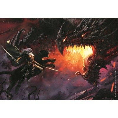 Puzzle Clementoni-39960 Dungeons & Dragons