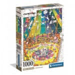 Puzzle  Clementoni-39964 Mordillo. Die Show