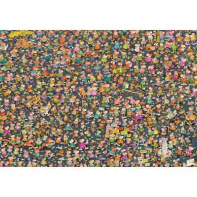 Puzzle  Clementoni-39992 Mordillo. Unmöglich