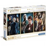  Clementoni-61884 3 Puzzles - Harry Potter