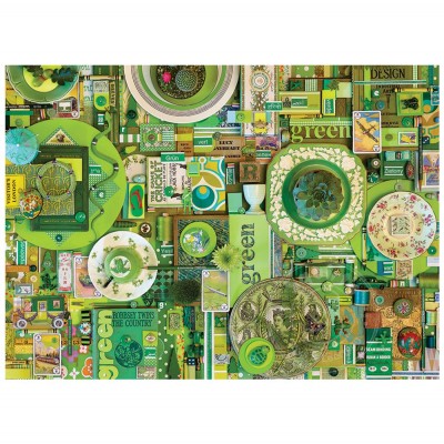 Puzzle Cobble-Hill-40059 Green