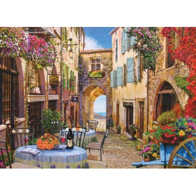Puzzle  Cobble-Hill-40078 French Village