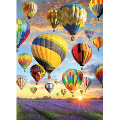 Puzzle  Cobble-Hill-40159 Hot Air Balloons