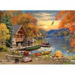 Puzzle  Cobble-Hill-40227 Rückzugsort am See