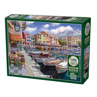 Puzzle  Cobble-Hill-40238 Café in Cassis