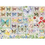 Puzzle  Cobble-Hill-45025 Schmetterlingscollage