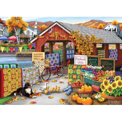 Puzzle  Cobble-Hill-45027 XXL Teile - Harvest Festival