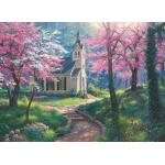 Puzzle  Cobble-Hill-45058 Frühling