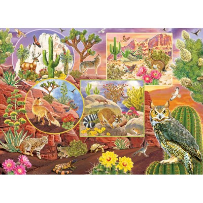 Puzzle  Cobble-Hill-47002 Desert Magic
