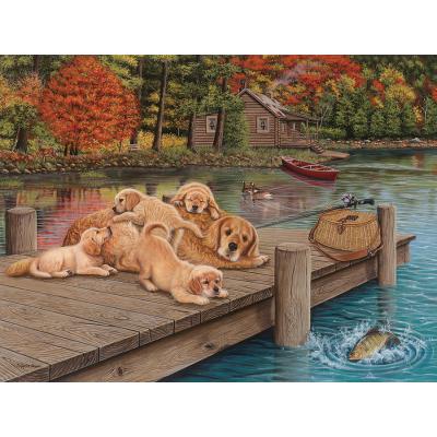 Puzzle  Cobble-Hill-48020 Faulenzen am See