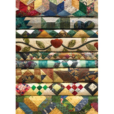 Puzzle Cobble-Hill-51726-80065 Großmutters Quilts