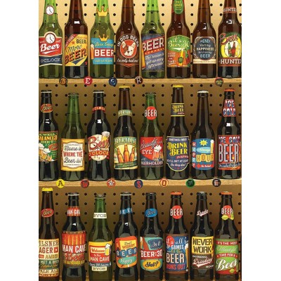 Puzzle Cobble-Hill-80082 Beer Collection