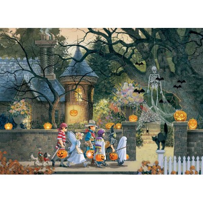 Puzzle Cobble-Hill-85085 XXL Teile - Halloween Buddies