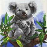  Crystal-Art-4262 Crystal Art - Diamant-Stickerei-Kit - Koala