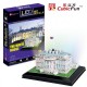 3D Puzzle mit LED - Weißes Haus, Washington
