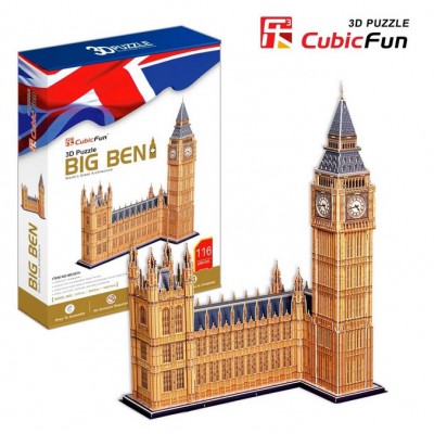  Cubic-Fun-MC087H Puzzle 3D - Big Ben, London